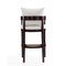 Manhattan Comfort Ritz Barstool in Ivory and Dark Walnut BS013-IV - alternate 4
